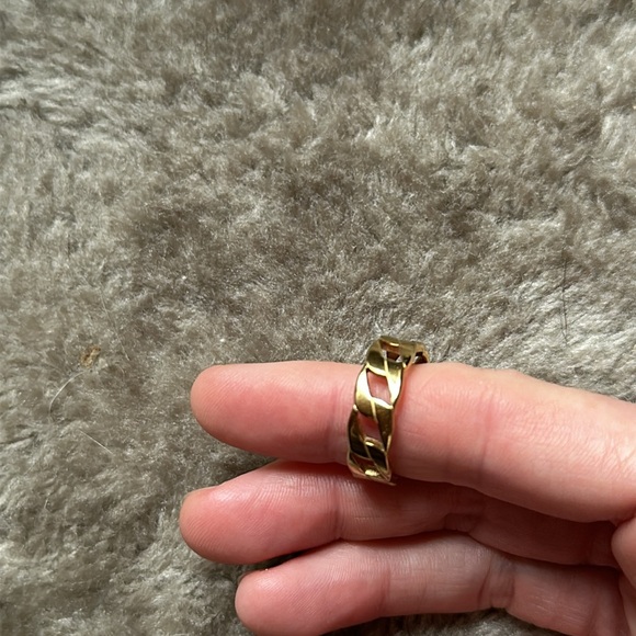 May Martin Gold Plated Ring 8 - Picture 3 of 4